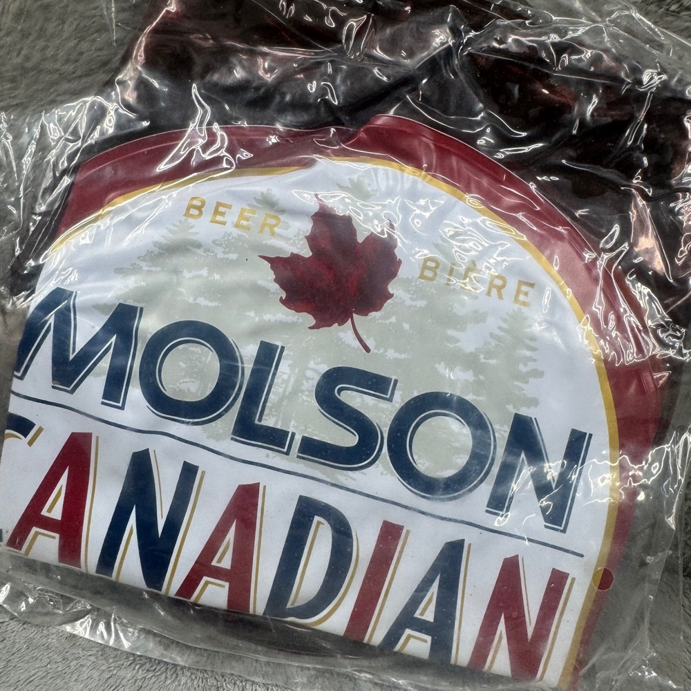 Molson‎ Canadian Inflatable Bottle Bar Decor New Red White Blue Beer Advertising